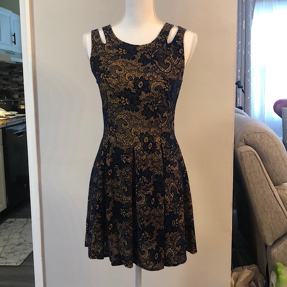 Floral mini dress